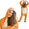 Onesie Kigurumi Pigiama Costume Travestimento Tigre XXL: Anteprima dell’immagine prodotto 1