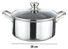 Cheffinger, Kochtopf 28cm 8L Waben-Antihaft mit Glasdeckel, Produktbild-Vorschau 4