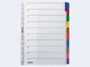 Leitz 43210000, Leerer Registerindex, Karton, Mehrfarbig, Produktbild-Vorschau 4