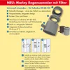 Marley Regensammler für Fallrohr mit Filter + Überlaufstop Produktbild-Vorschau 2