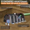 GARANTIA Ensemble de tunnels d'infiltration 300 litres - Voir les images du produit 5