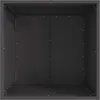vidaXL Foyer Noir 50 x 50 x 38 cm Acier Voir les images du produit 6