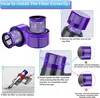 V10 Filter für Dyson – 2 Stück Ersatzfilter für Dyson V10 Produktbild-Vorschau 3