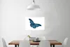 MuchoWow® Poster Schmetterling - Tiere - Blau 90x60 cm - Produktbild-Vorschau 2