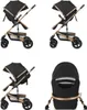 Kikkaboo Kombikinderwagen Amaia 3in1 i-Size Babyschale Produktbild-Vorschau 4
