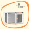 Gabbia per cani PawHut per uso domestico, cuccia con Anteprima dell’immagine prodotto 3
