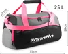 Zagatto ZG819 Schwarz mit rosa Details Tasche Reisetaschen Produktbild-Vorschau 4