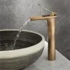 Rubinetto da Lavabo Rea Laguna Antique Brush Gold High Anteprima dell’immagine prodotto 3
