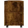 vidaXL TV skříňka kouřový dub 102x34,5x43 cm odvozený Náhled obrázku produktu 6