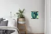 MuchoWow® Textilposter Tiger - Grün - Abstrakt 40x40 cm mit Produktbild-Vorschau 3