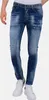 Paint Splash Ripped Hosen Slim - 38 Produktbild-Vorschau 4