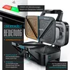 Arendo Sandwichmaker Gaufrier Gril de contact avec plaques Voir les images du produit 3