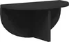 vidaXL Wandregal Wandhalterung Schwarz 38 x 19 x 19 cm Produktbild-Vorschau 1