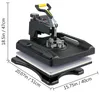 VEVOR, máquina de transferencia térmica de 1200W, 8 en 1, Vista previa de la imagen del producto 21