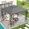 Wymienny dach do metalowego pawilonu ogrodowego Namiot Podgląd zdjęcia produktu 8