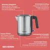 SEVERIN WK 3489 waterkoker, 1 liter, roestvrij staal, Productafbeelding-voorbeeld 20