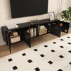 Merax TV skříňka 170×36×54 cm, TV nábytek s mřížkovou Náhled obrázku produktu 6