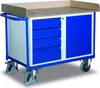 Variofit Werkstattwagen mit 1 Ladefläche sw-600.613 Produktbild-Vorschau 1