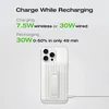 Batterie externe EcoFlow RAPID Mag 10000 mAh, 7.5W, Blanc Voir les images du produit 8