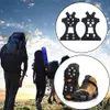 1 paio di ramponi trazione tacchetti antiscivolo scarpe Anteprima dell’immagine prodotto 4