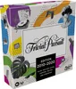 The image shows the front and side of a Trivial Pursuit board game box. Produktbild-Vorschau
