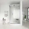 Home Deluxe - Doccia a vapore WHITE PEARL - dimensioni 120 Anteprima dell’immagine prodotto 3