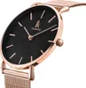Alienwork Damen Herren Armbanduhr Quarz rose-gold mit Produktbild-Vorschau 2