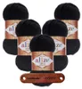 5 x ALIZE Diva Stretch 60 Black mit Label Produktbild-Vorschau 1