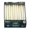 hOFER Bougies pointues ivoire Set de 30 - 7h de combustion Voir les images du produit 6