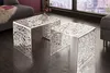 Konferenční stolek, stříbrný, designový, moderní, do Náhled obrázku produktu 4