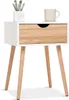 Meerveil Table de nuit avec tiroir, armoire d'appoint, Voir les images du produit 3