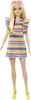Barbie Fashionistas Puppe - Tiered Dress and Braces Produktbild-Vorschau 1