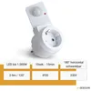Bewegungsmelder Zwischenstecker mit Schalter 120° 9m LED Produktbild-Vorschau 2