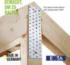 Alberts 20 x Flachverbinder 190 x 90 x 3 mm – verzinkt, Produktbild-Vorschau 3