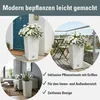 rATO SQUARE 26,5x26,5x50cm, 11/26,6l, WEISS (S449) Produktbild-Vorschau 23