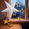 Grande Stella di Natale in carta colorata pieghevole Anteprima dell’immagine prodotto 6