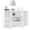 Credenza bianca 120x30x75 cm in materiale ligneo Anteprima dell’immagine prodotto 16