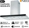NEG Super-Power Insel-Dunstabzugshaube 90 cm Edelstahl, Produktbild-Vorschau 2