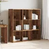 vidaXL Bücherregal Altholz-Optik 98x29x97,5 cm Produktbild-Vorschau 3