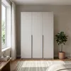 Masseno Drehtürenschrank AMARA 148/204/58cm 3-türig Produktbild-Vorschau 3