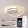 Smart LED Deckenleuchte Ø50cm, Moderne Ring Deckenlampe mit Produktbild-Vorschau 1