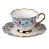 Tazza Clayre & Eef con piattino 160 ml Fiori di porcellana Anteprima dell’immagine prodotto 1
