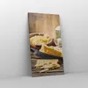 Bild auf Leinwand - Leinwandbild - Käse Schreibtisch Essen Produktbild-Vorschau 4