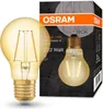 A product shot of an OSRAM LED light bulb next to its packaging. Produktbild-Vorschau
