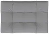 vidaXL Paletový vankúš 120x80x12 cm Sivá látka Náhľad obrázku produktu 1