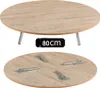 Sofra table ronde de sol en bois avec pieds rabattables Ø80 Voir les images du produit 4