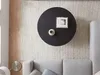 FineBuy, table basse ronde, 80 cm, noire. Table moderne Voir les images du produit 5