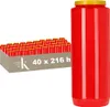 Bougie de neuvaine KRISTEN 9 jours - rouge - jeu de 40 Voir les images du produit 1