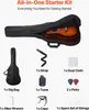 VEVOR Chitarra acustica Dreadnought, 40 pollici, chitarra Anteprima dell’immagine prodotto 6