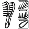 Lot de 4 peignes de coiffure – peignes à dents larges pour Voir les images du produit 4